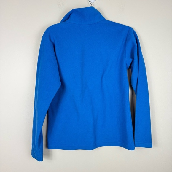 Patagonia Quarter Zip Sweater Womens Small Pullover Blue Jacket Long Sleeve - Picture 2 of 6
